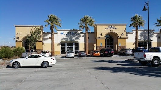 Exterior view of the Palmdale medical plaza where the practice is located.
